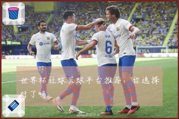 世界杯让球买球平台推荐，你选择对了吗