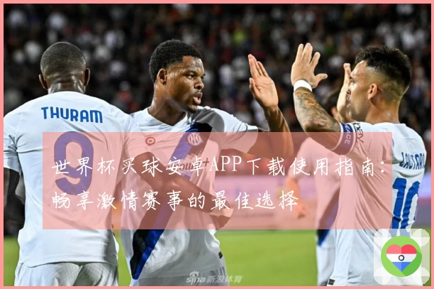 世界杯买球安卓APP下载使用指南：畅享激情赛事的最佳选择