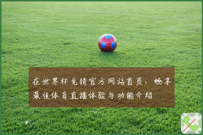 在世界杯竞猜官方网站首页，畅享最佳体育直播体验与功能介绍